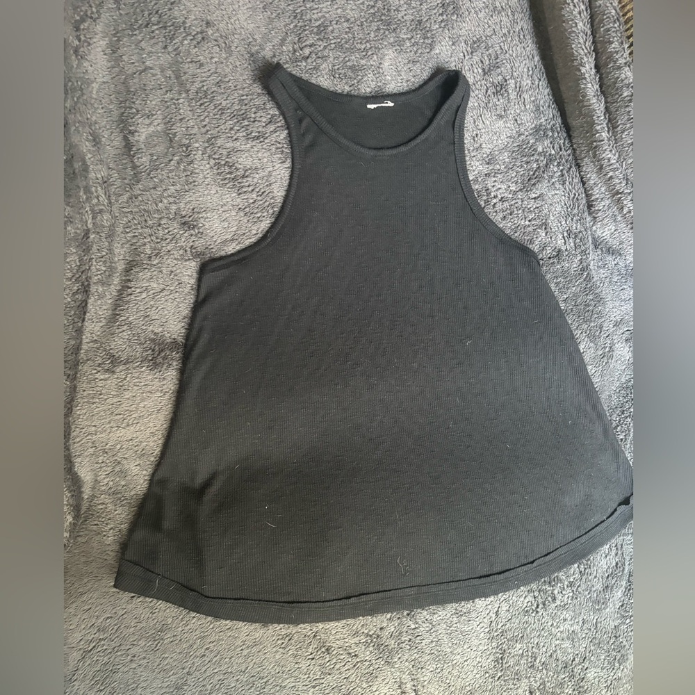 Black Racerback Tank